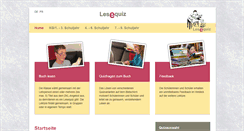 Desktop Screenshot of lesequiz.ch